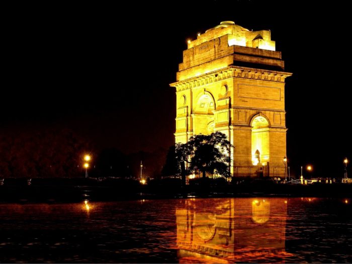 India Gate delhi romantic night view