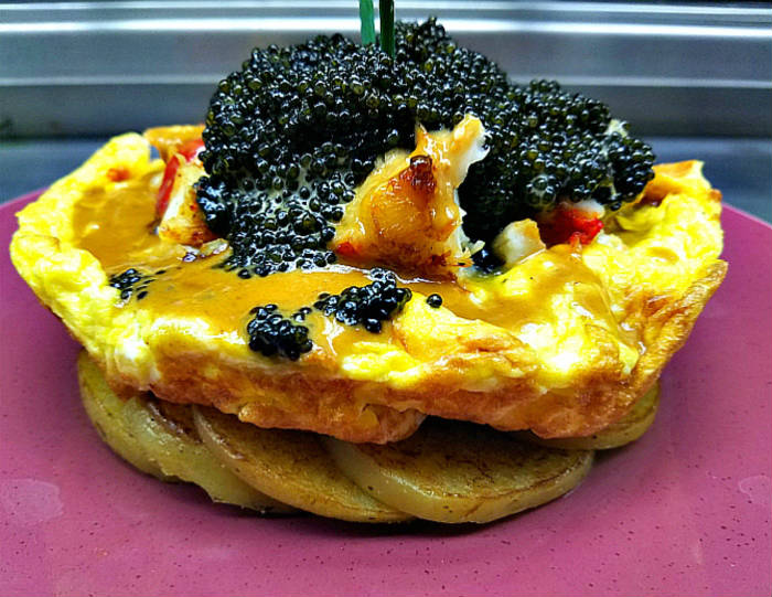 Zillion Dollar Lobster Frittata