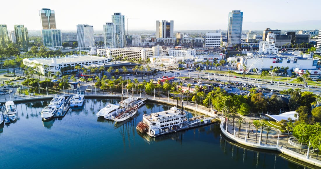 places to visi in USA Long beach City