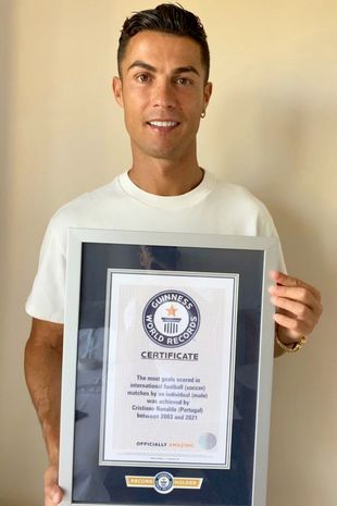 cristiano ronaldo guinness world recordcristiano ronaldo guinness world record