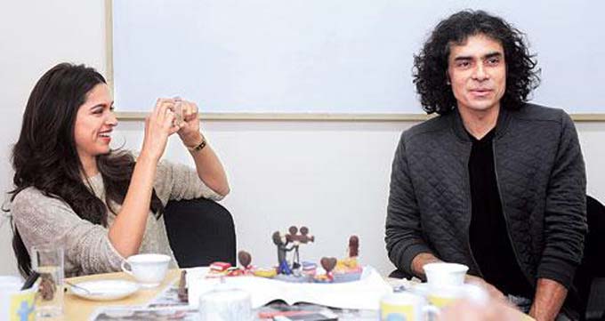 Imtiaz Ali and deepika behind the set story