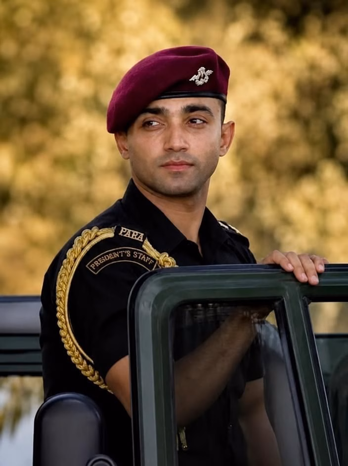National crush Major Rishabh Singh Sambyal