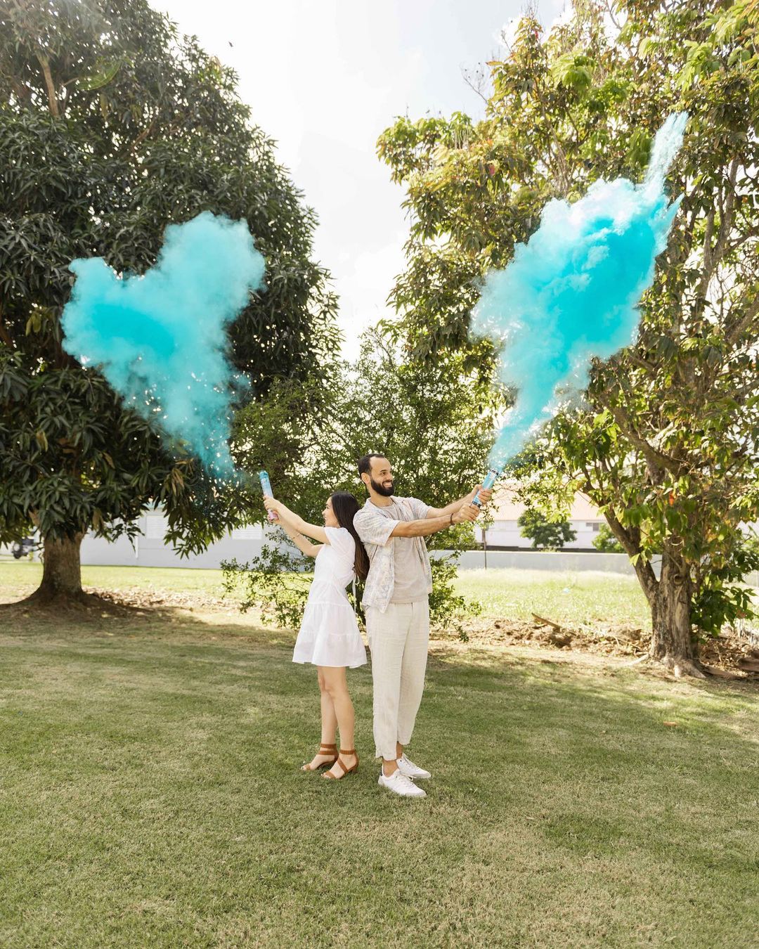 Color Party Popper for Gender Reveal