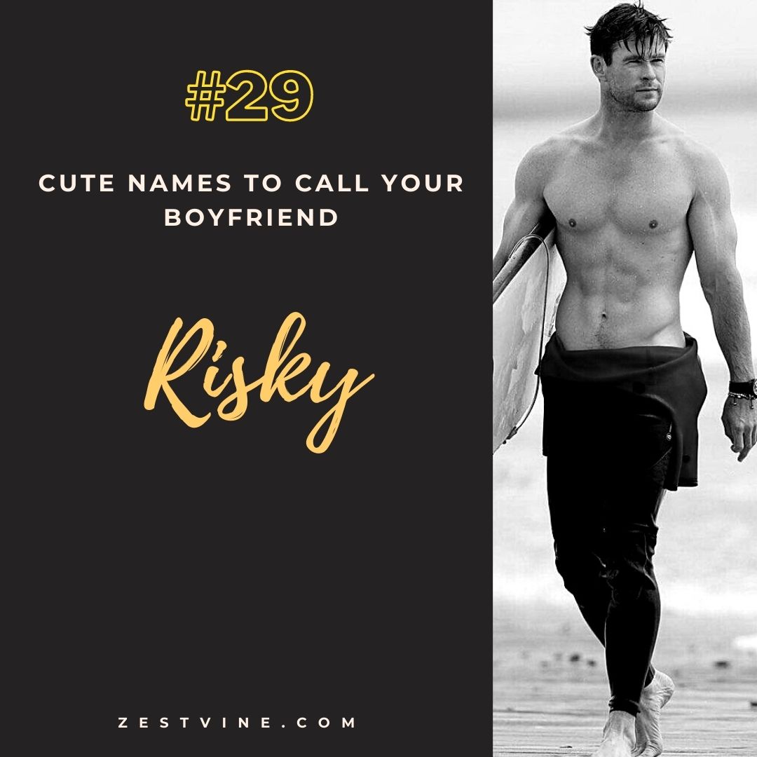 Cute Names To Call Your Boyfriend