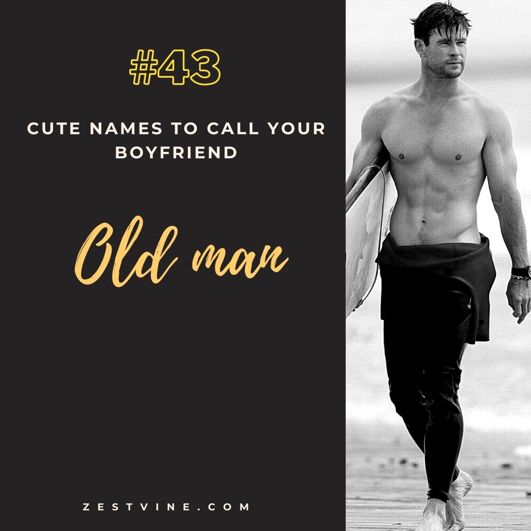 Cute Names To Call Your Boyfriend