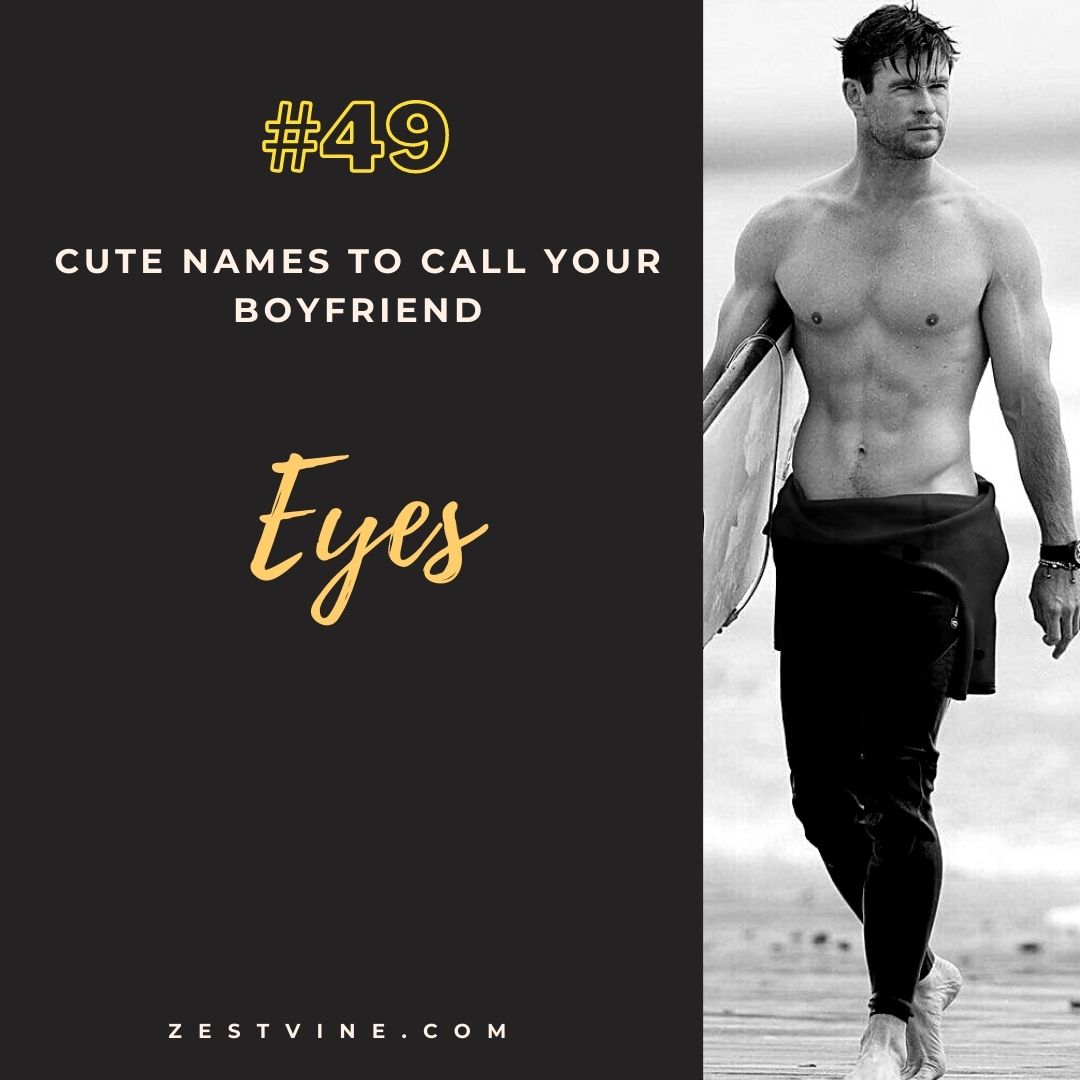 Cute Names To Call Your Boyfriend