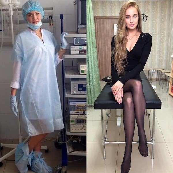 beautiful women Professionals in and out of uniform