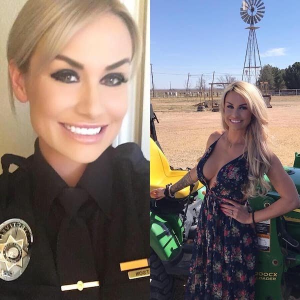 hottest women in and out of uniform