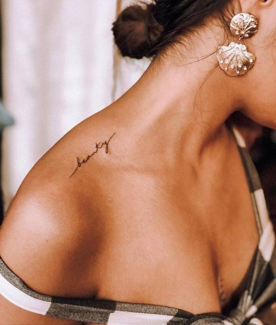 shoulder tattoo ideas for females