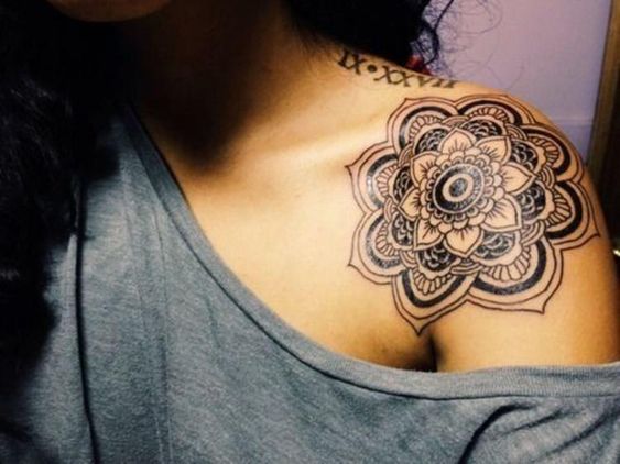 shoulder tattoos for girls 4