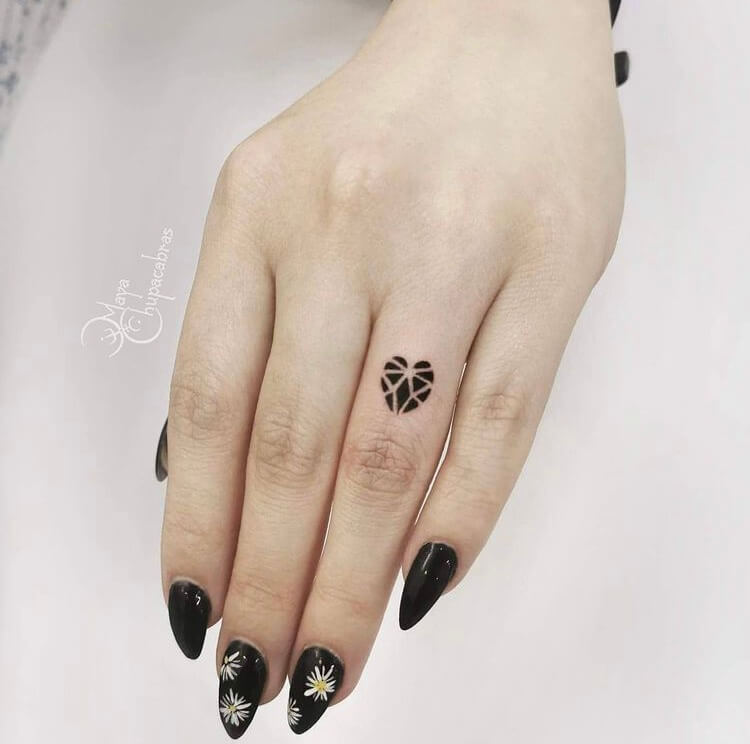 Finger Tattoo for women
