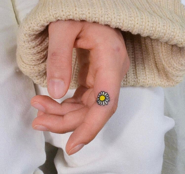 Finger Tattoo for women