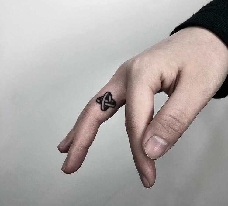 Finger Tattoo for women