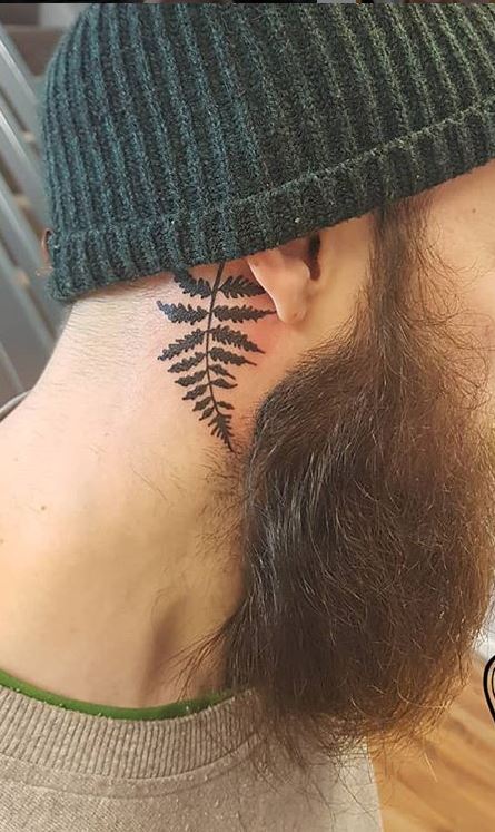 neck tattoos for men