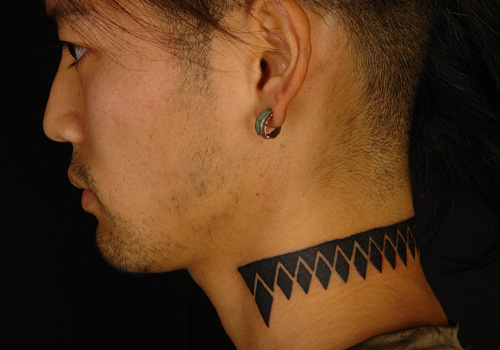neck tattoos for men