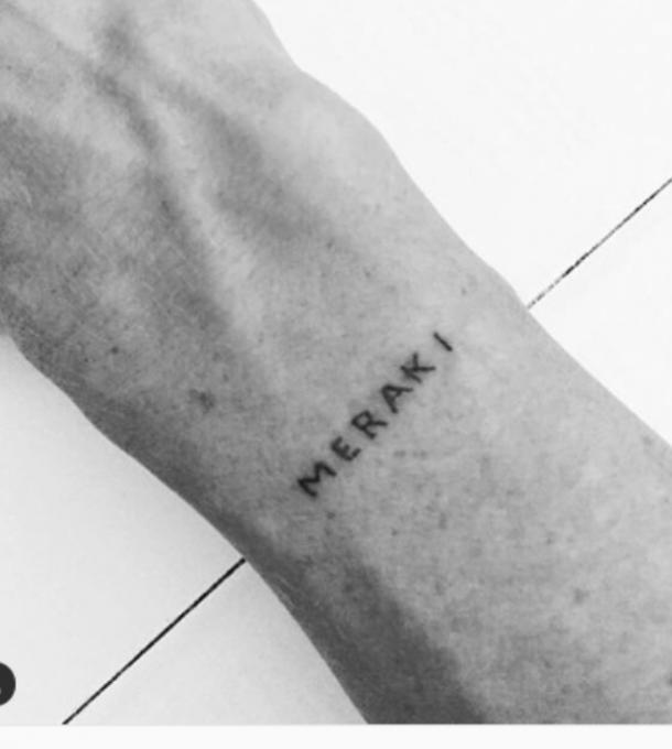meraki small tattoos for men
