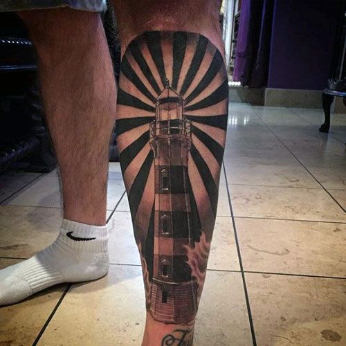 trending leg tattoos for men