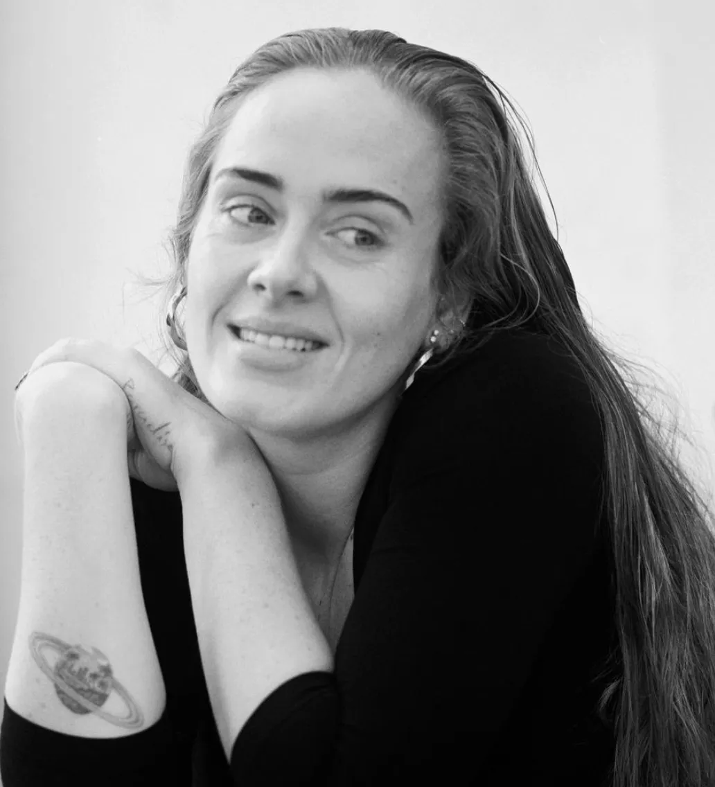 Adele without makeup