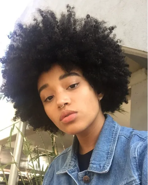 Amandla Stenberg without makeup