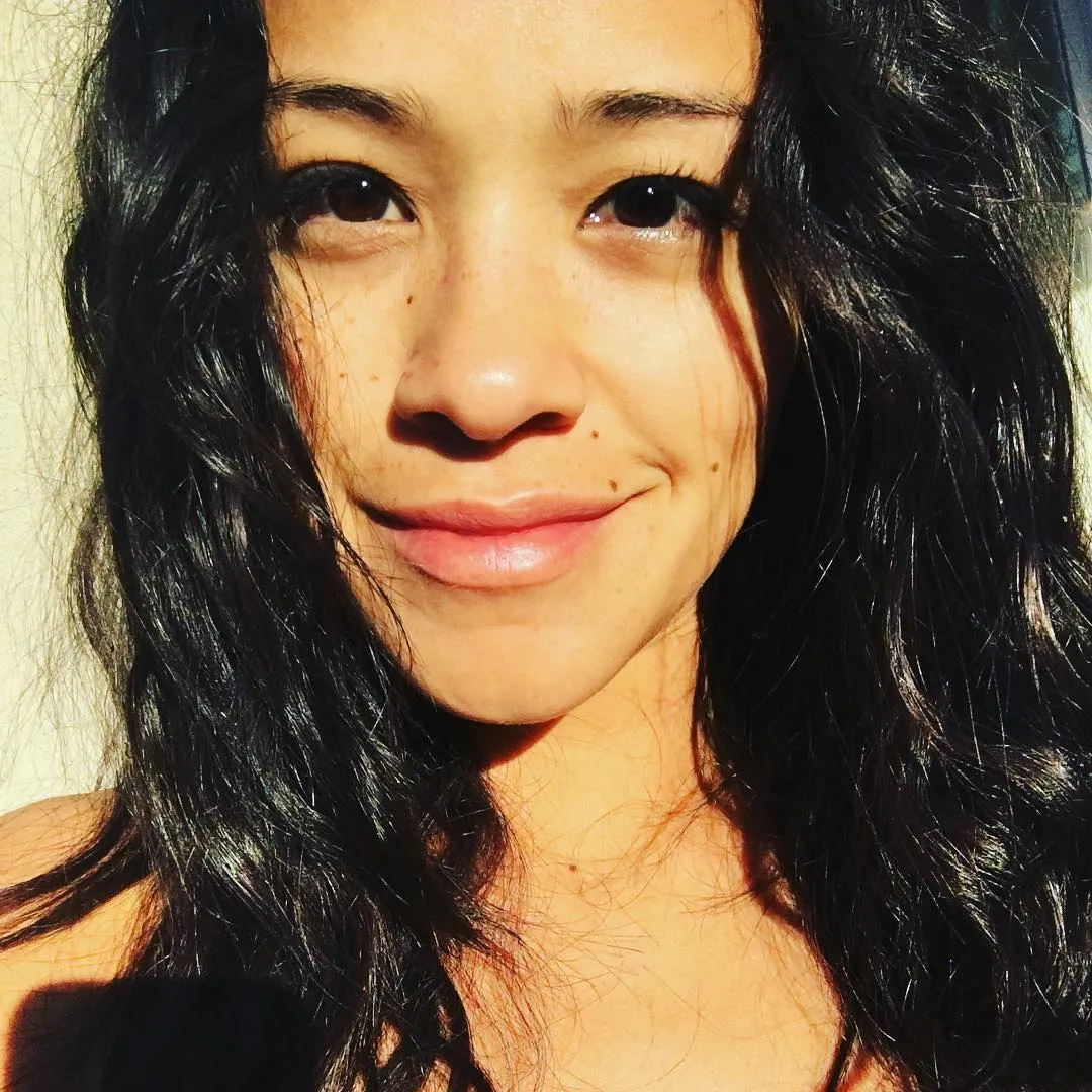 Gina Rodriguez without makeup