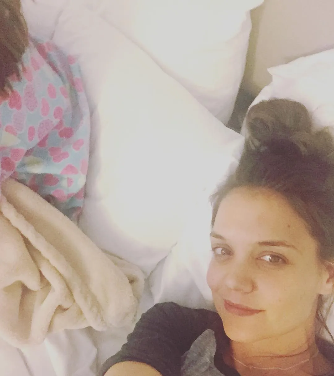 Katie Holmes without makeup