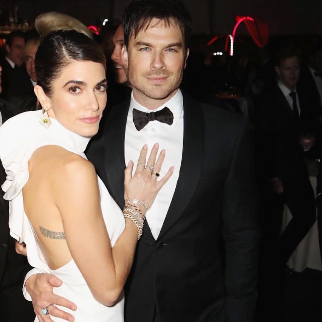 Ian Somerhalder with wife nikki reed