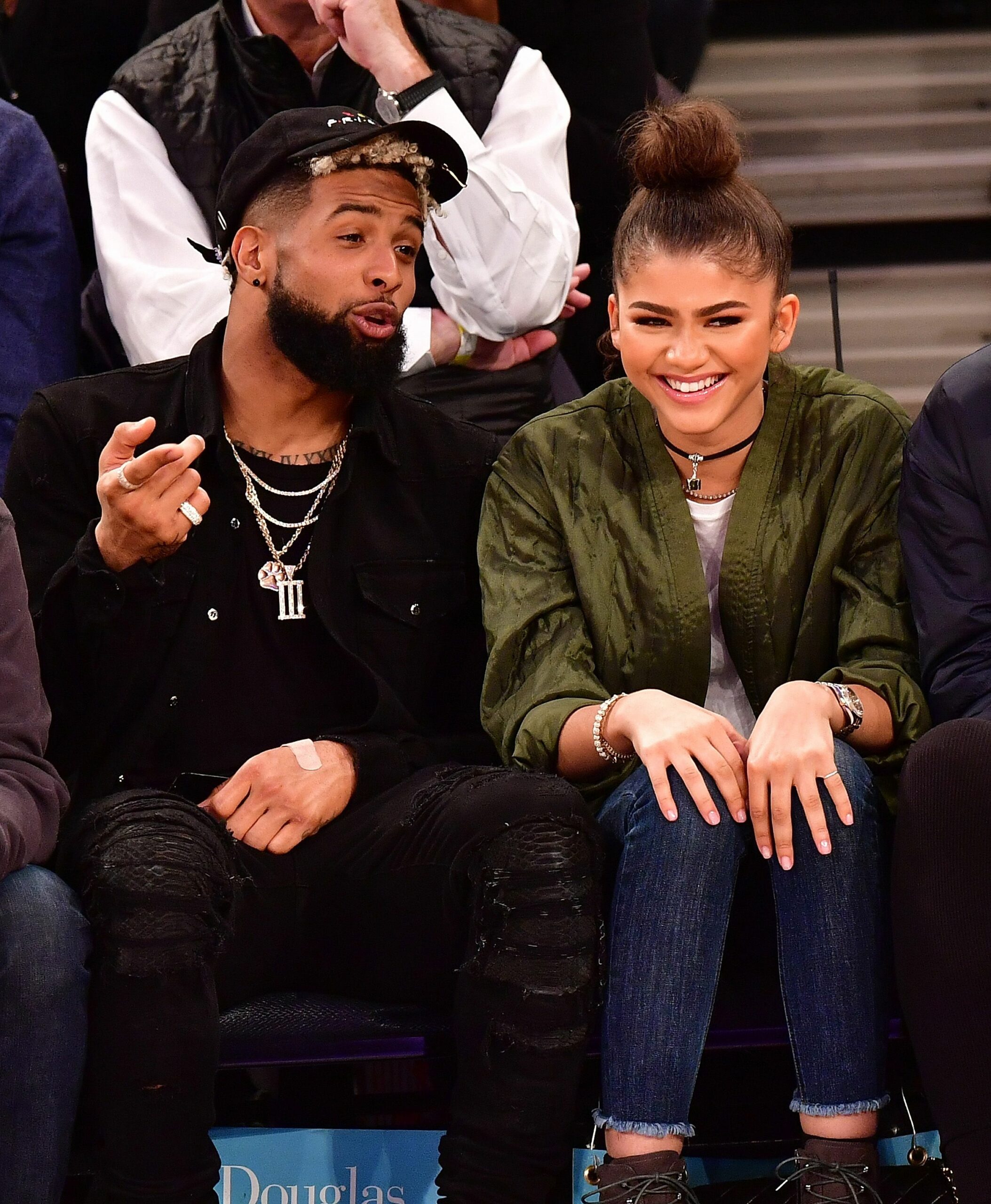zendaya with Odell Beckham Jr.