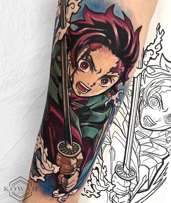 Demon slayer tattoo design 12