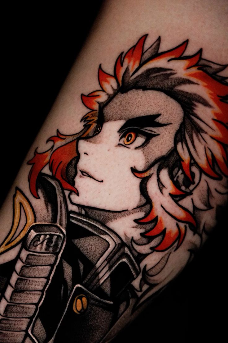 Demon slayer tattoo design 3