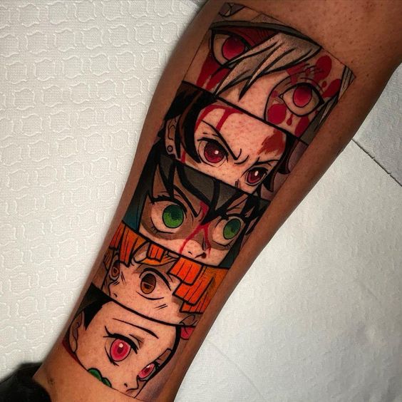 Demon slayer tattoo design 4