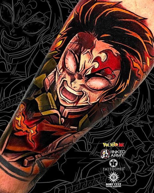 Demon slayer tattoo design 5