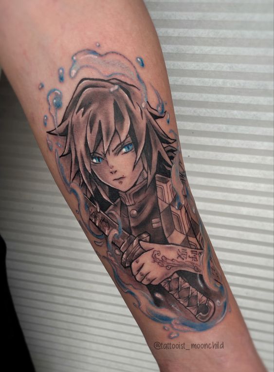 Demon slayer tattoo design 7