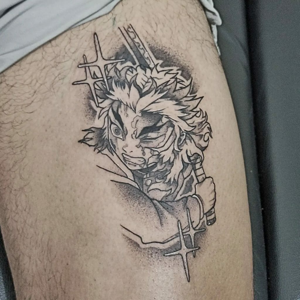 Demon slayer tattoo ideas 17