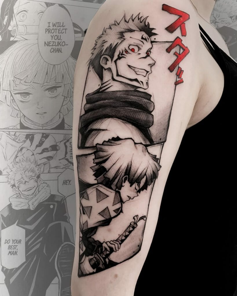 Demon slayer tattoo ideas 8