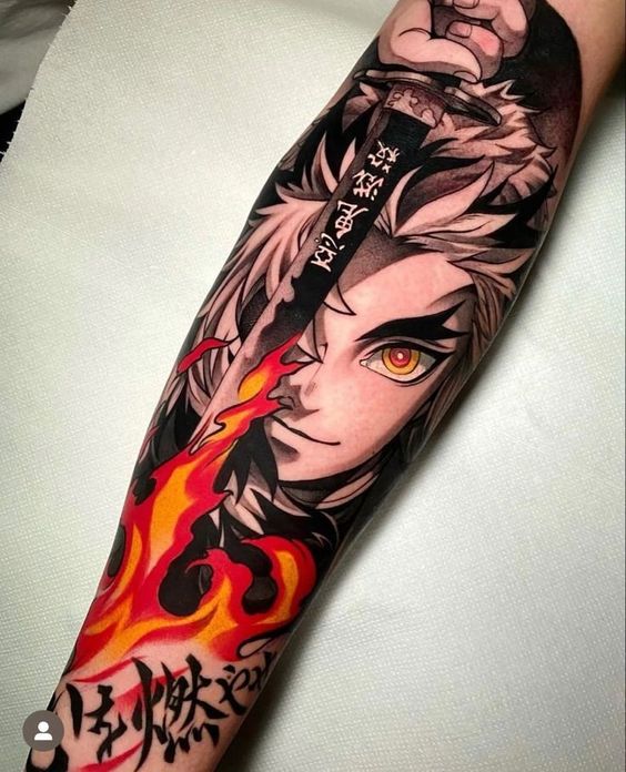 Demon slayer tattoo ideas