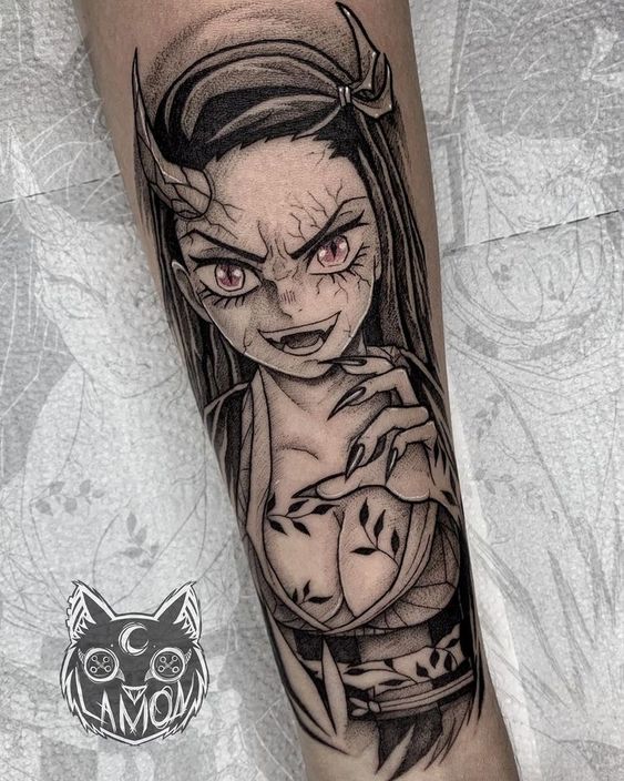 Demon slayer tattoo list