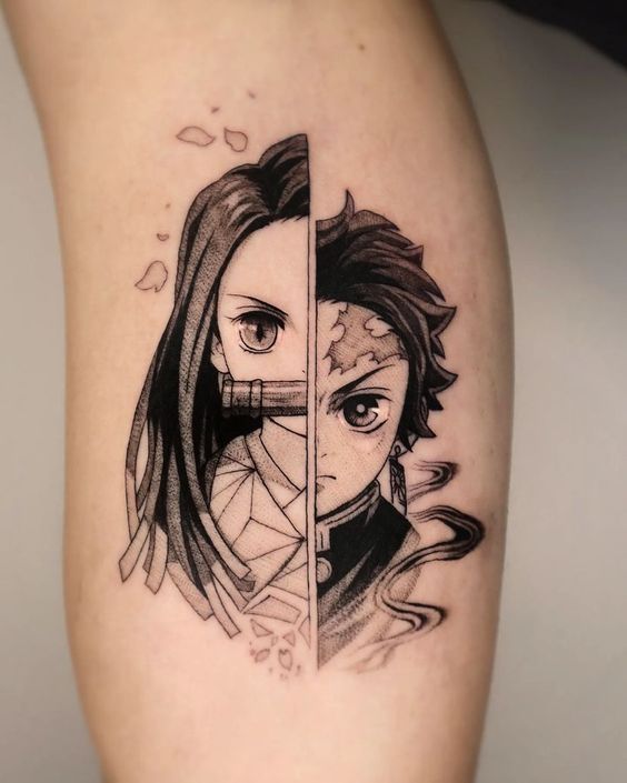 Demon slayer tattoos design