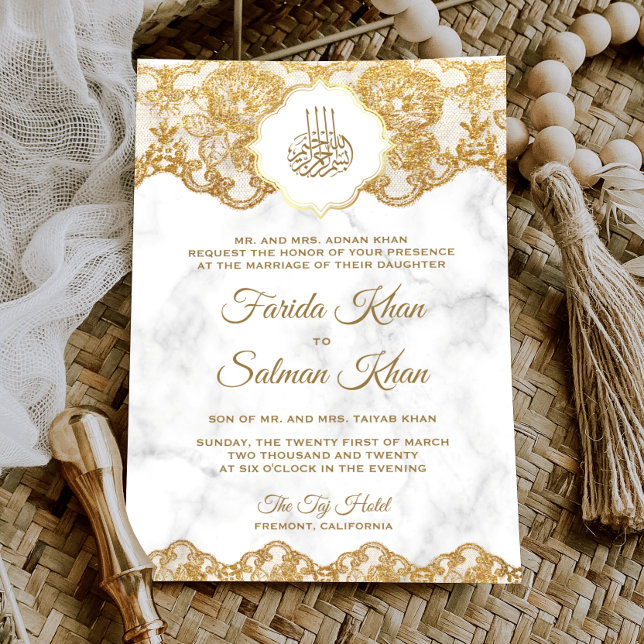 muslim wedding cards