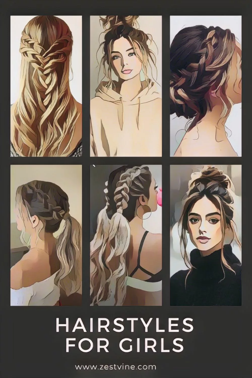 hairstyles for middle school girls