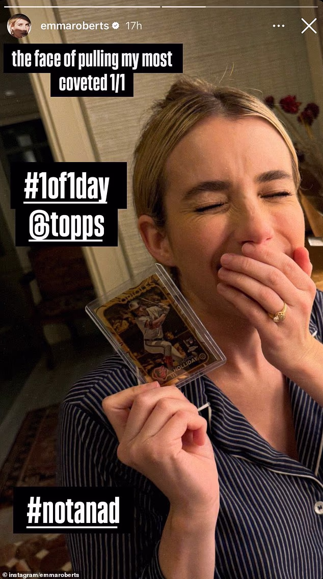 Emma Roberts Secret Hobby 1