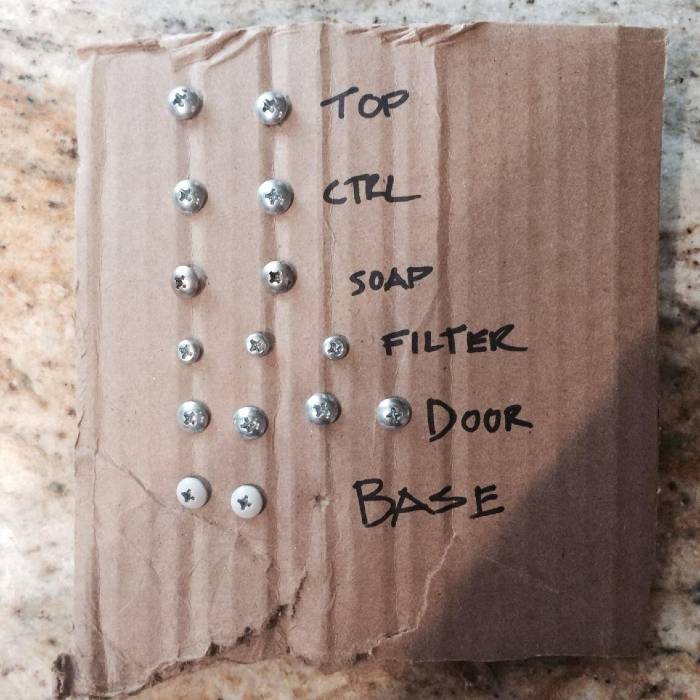 hack to remember fasteners