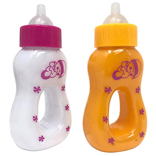 bottle chugging baby shower game