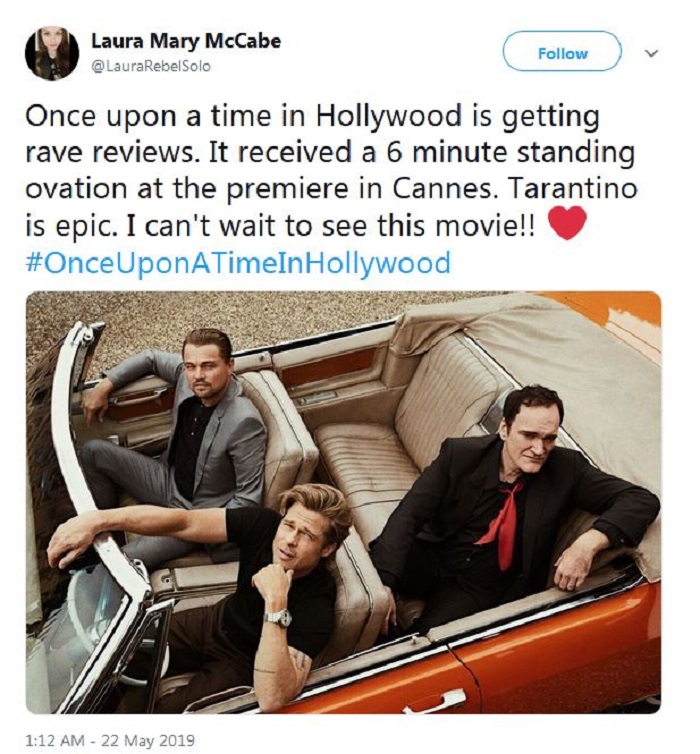Once Upon A Time In Hollywood 