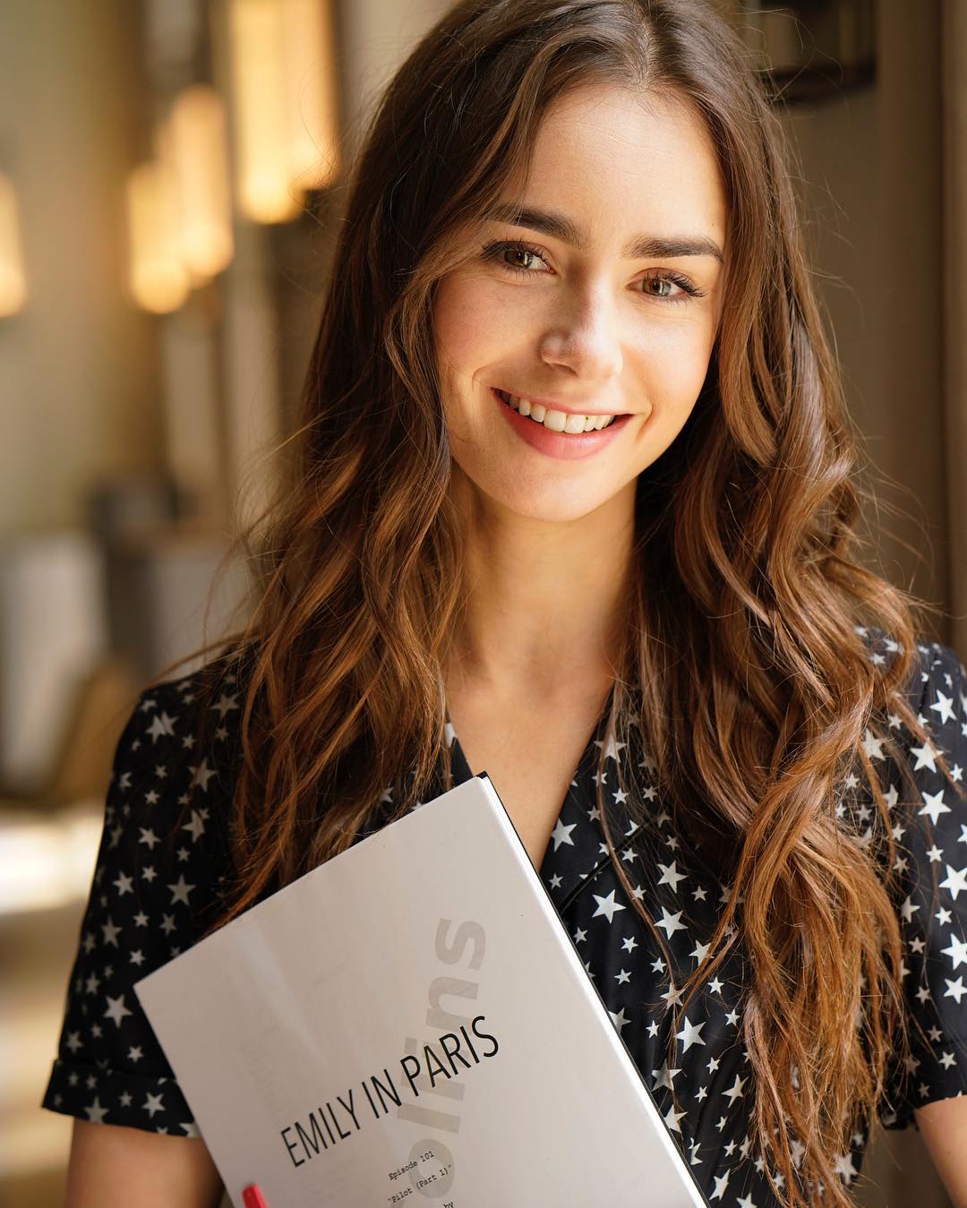 National Crush of UK Lilly collins