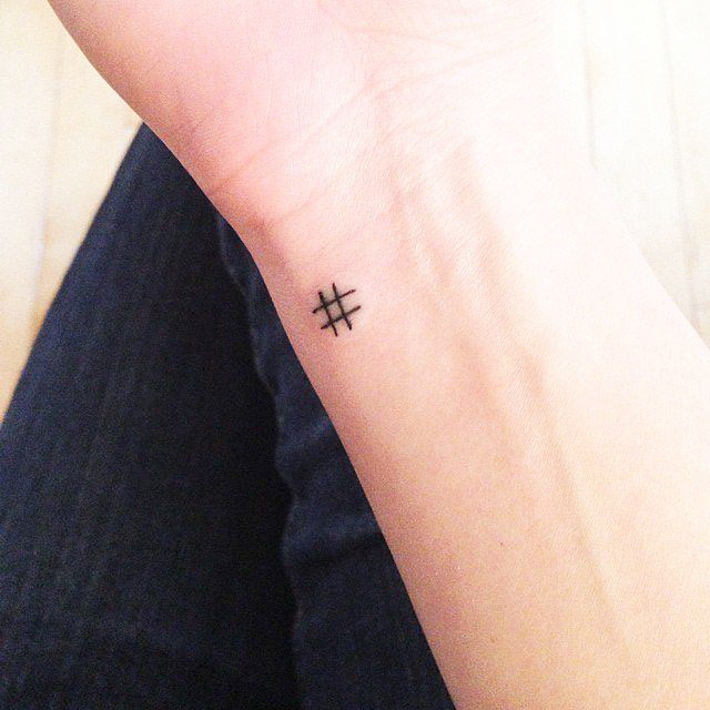 Small Tattoos For Women on wrist