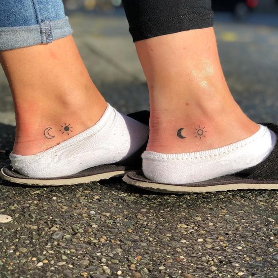 cute Small Tattoos For girls besties
