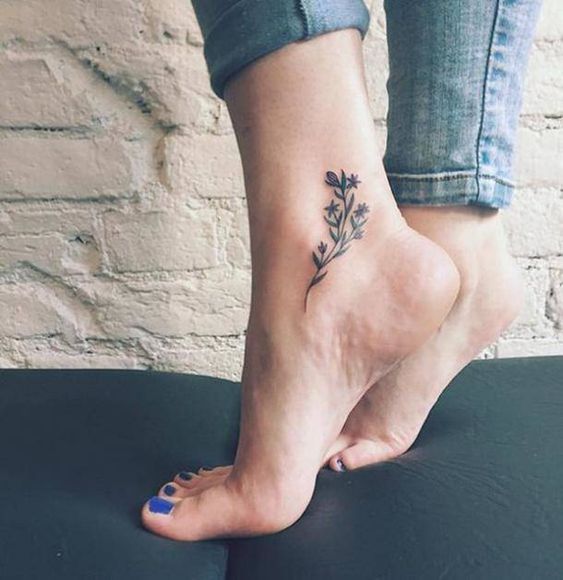 meaningful ankle tattoos for girls