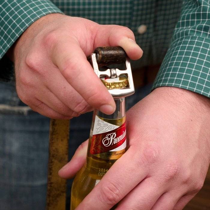 open beer bottle from Belt Buckle