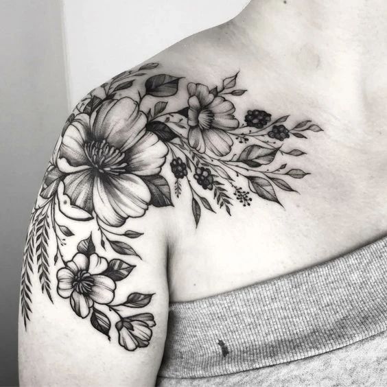 shoulder tattoos for women 1