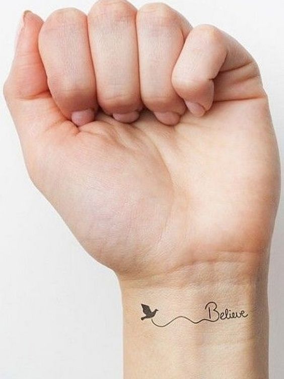 small wrist tattoos for women